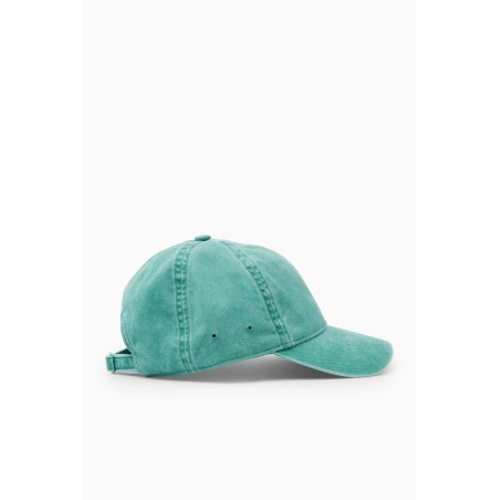 [Neu] COS BASECAP AUS VORGEWASCHENEM BAUMWOLL-TWILL TÜRKIS