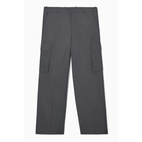 [Neu] COS CARGOHOSE MIT WEITEM BEIN Dunkelgrau